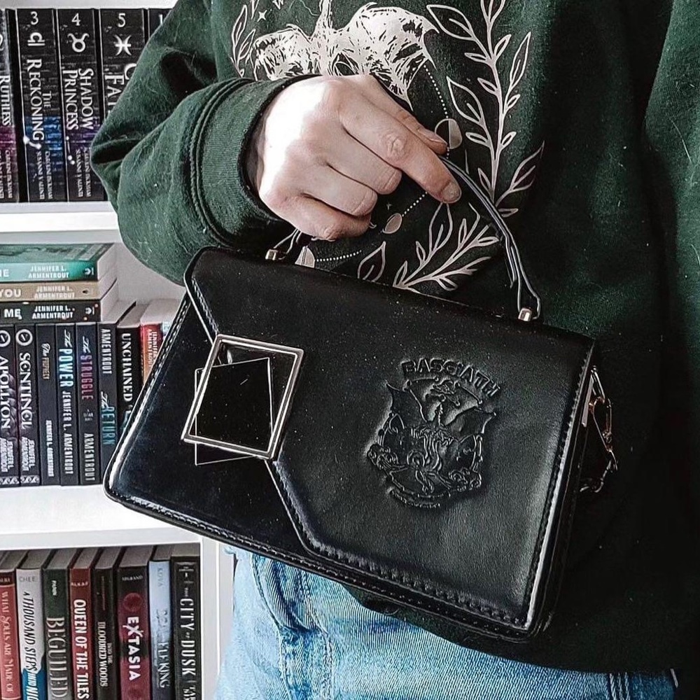 NWOT Officially Licensed Fourth Wing & Iron Flame Purse - crossbody & clutch